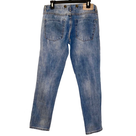 ONE TEASPOON Awesome Baggies Destroyed Low Jeans Size 27 - Picture 2 of 16